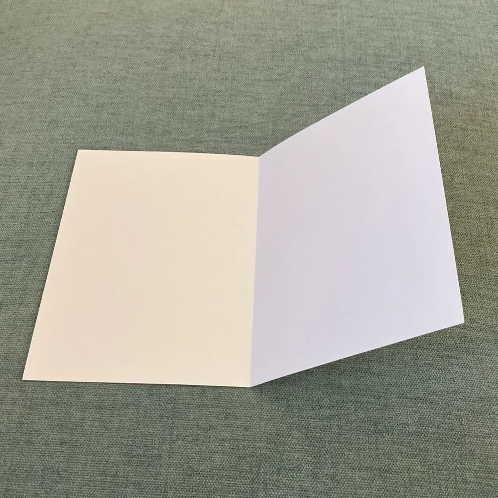 Colonial Williamsburg Blank Card, Letter M